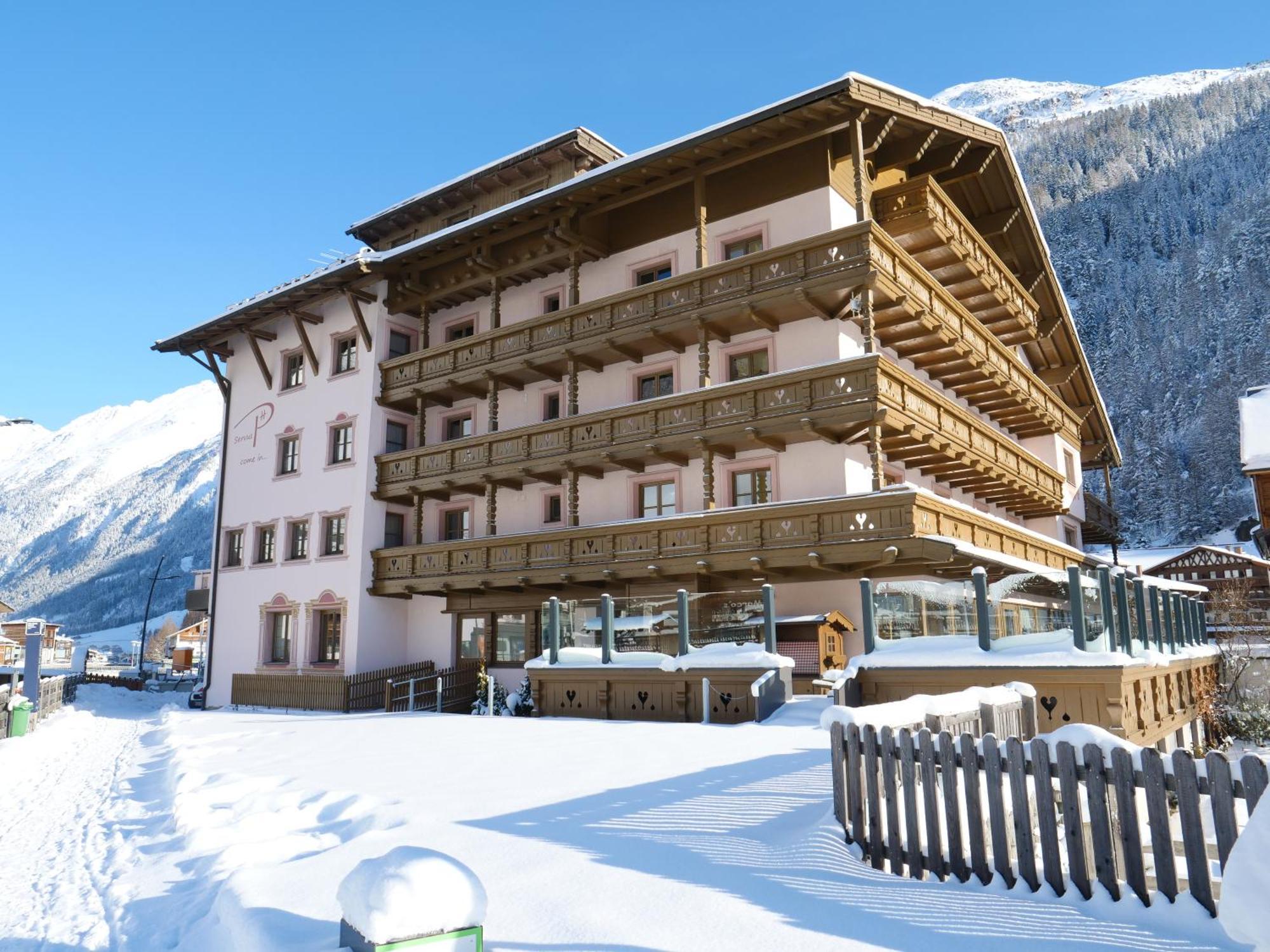 Parkhotel Sölden Buitenkant foto
